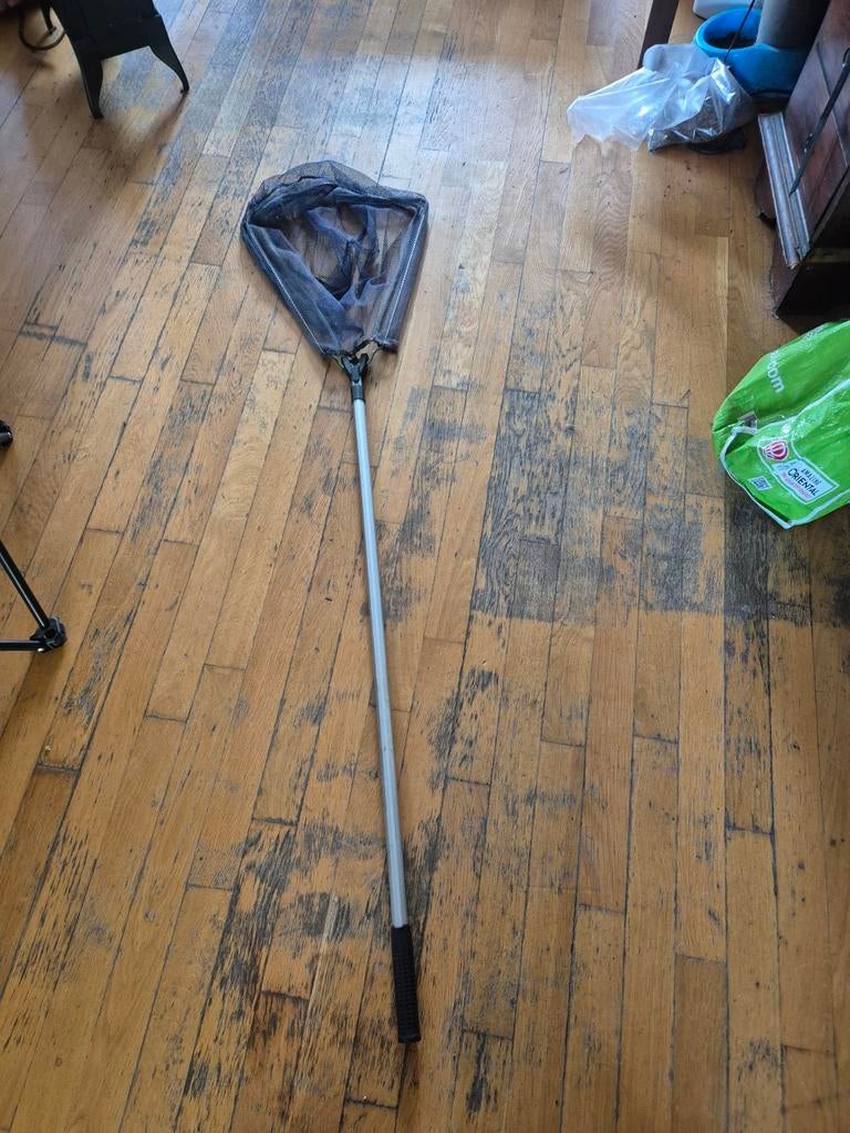 Uitschuifbaar visnet met klein gaatje, Ophalen, Gebruikt, Net of Fuik