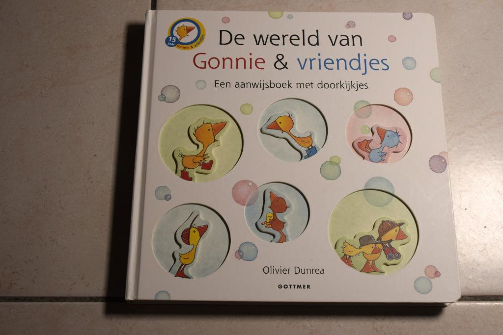 De wereld van Gonnie & vriendjes / Olivier Dunrea, Boeken, Ophalen of Verzenden, Zo goed als nieuw, 2 tot 3 jaar