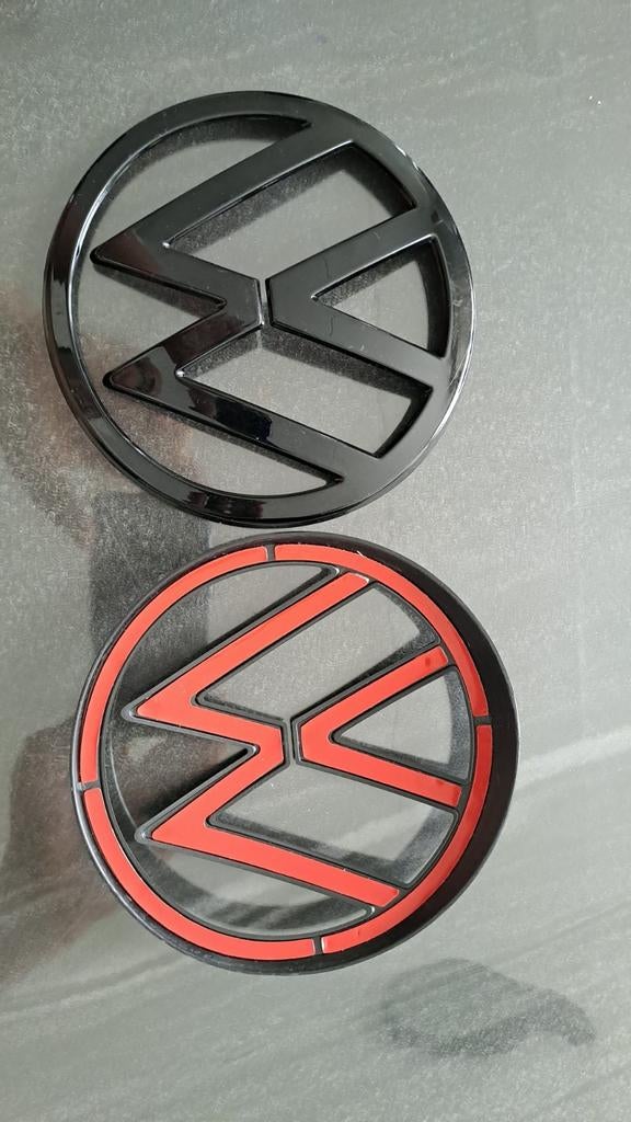 Vw embleem plak cysteem, Ophalen of Verzenden