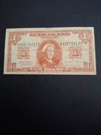 Zeldzaam Nederlands Muntbiljet 1 Gulden 1943, Ophalen of Verzenden, 1 gulden, Los biljet