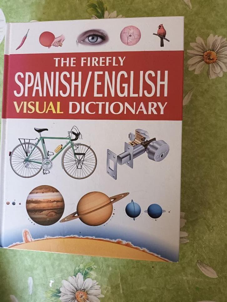 Spanish English visual dictionary spaanse taal woordenboek, Boeken, Taal | Spaans, Zo goed als nieuw, Non-fictie, Ophalen of Verzenden