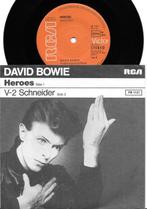 David Bowie 7" Heroes 1977 Germany Solid Centre, Gebruikt, 7 inch, Single, Ophalen of Verzenden