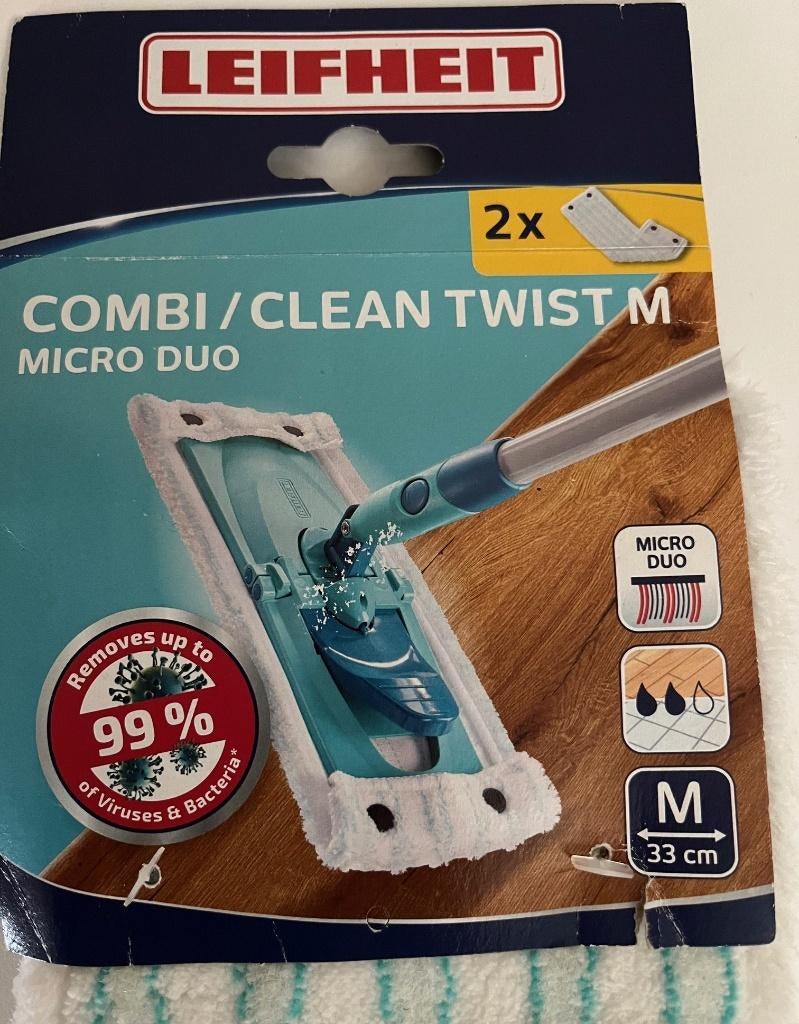 Leifheit Combi /clean twist  M dweil, Ophalen of Verzenden, Mop of Dweil
