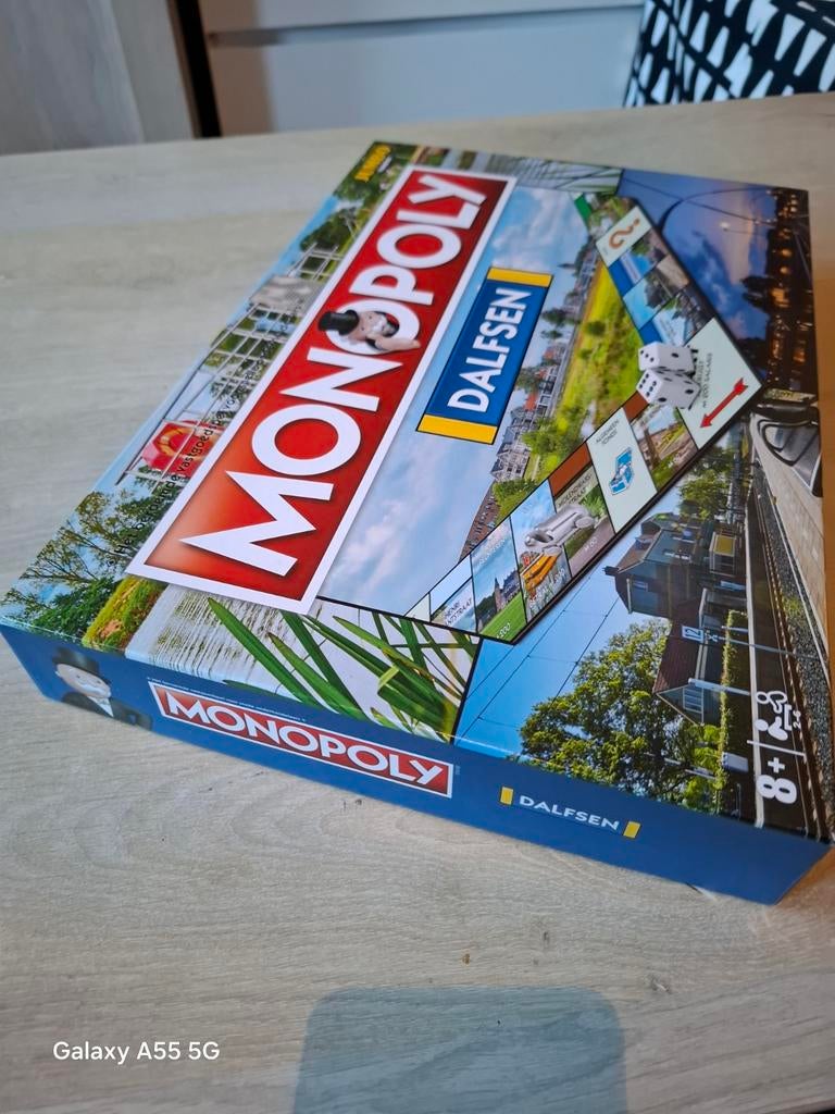 Monopoly Dalfsen - Zo goed als nieuw bordspel, Hobby en Vrije tijd, Gezelschapsspellen | Bordspellen, Jumbo B.V., Vijf spelers of meer