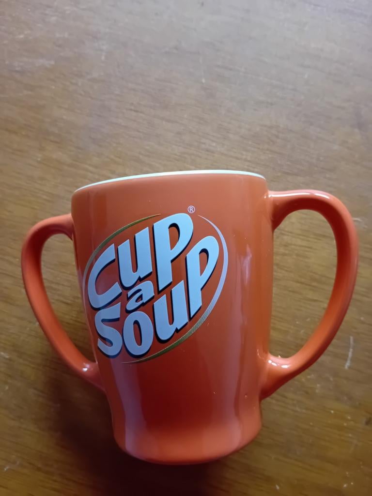Oranje Cup a Soup beker, Ophalen, Zo goed als nieuw, Gebruiksvoorwerp