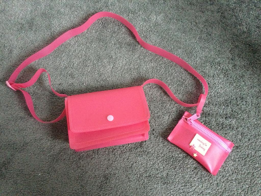 Zara roze schoudertasje / tas met portemonnee.Nieuw, Ophalen of Verzenden, Nieuw