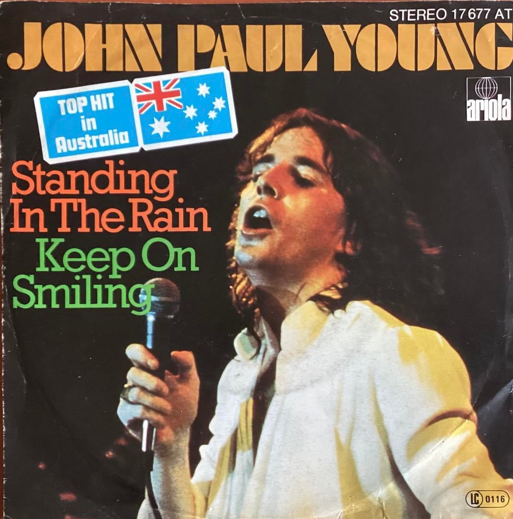 John Paul Young - Standing in the rain, Gebruikt, 7 inch, Single, Ophalen of Verzenden