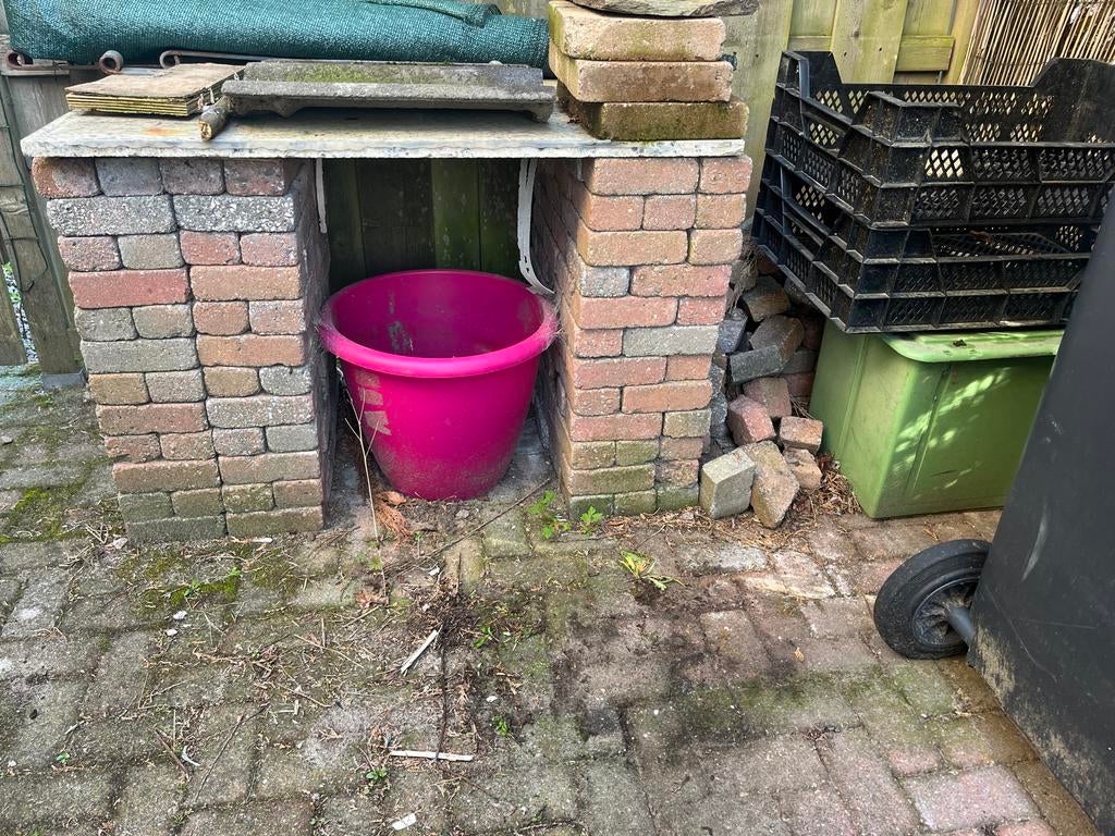 Gratis klinkers, Tuin en Terras, Tegels en Klinkers, Ophalen, Gebruikt, Klinkers, Minder dan 5 m²