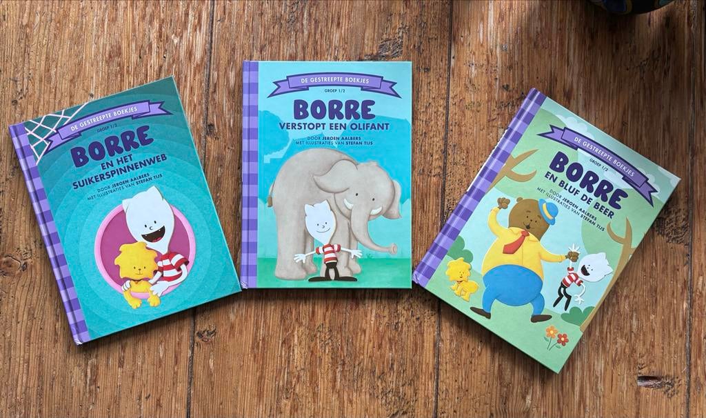 Borre boekjes - 3 stuks, Ophalen of Verzenden, Gelezen, Fictie algemeen