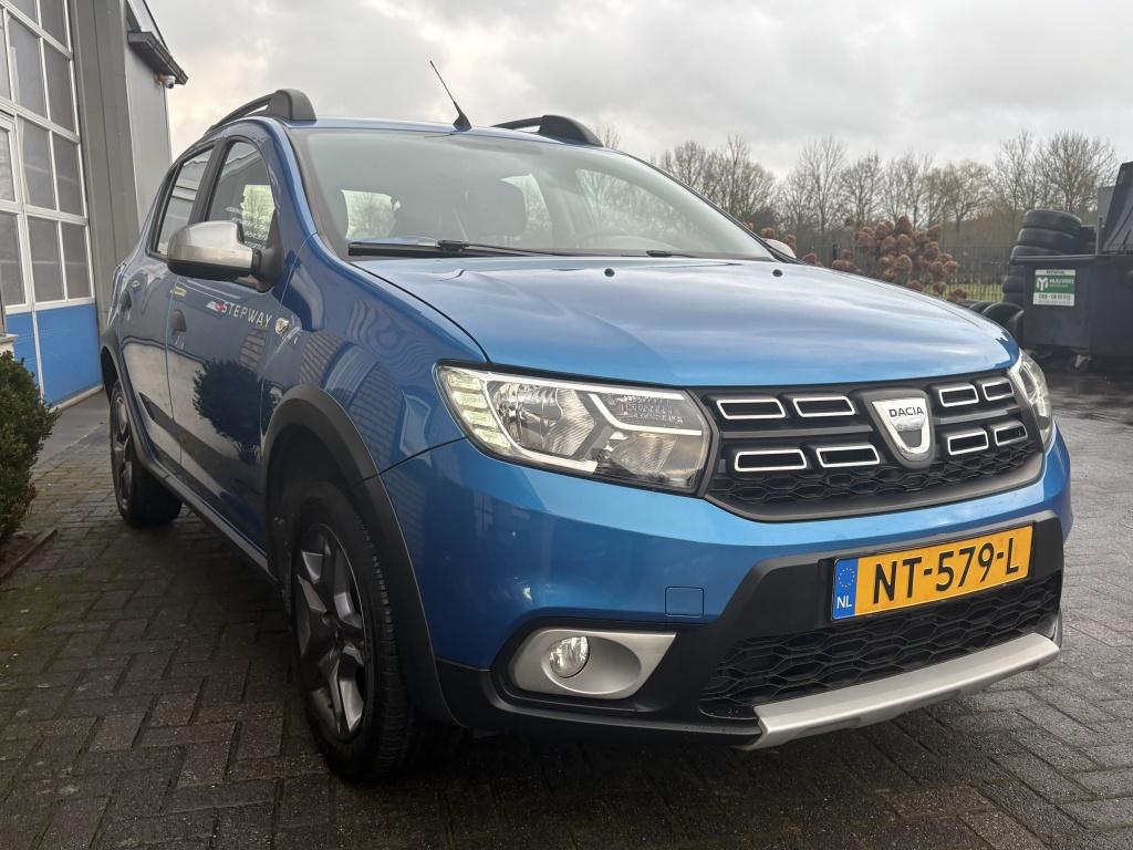 Dacia Sandero 0.9 TCe SL Stepway CAMERA-TREKHAAK-NAVI, 898 cc, Euro 6, Blauw, Startonderbreker