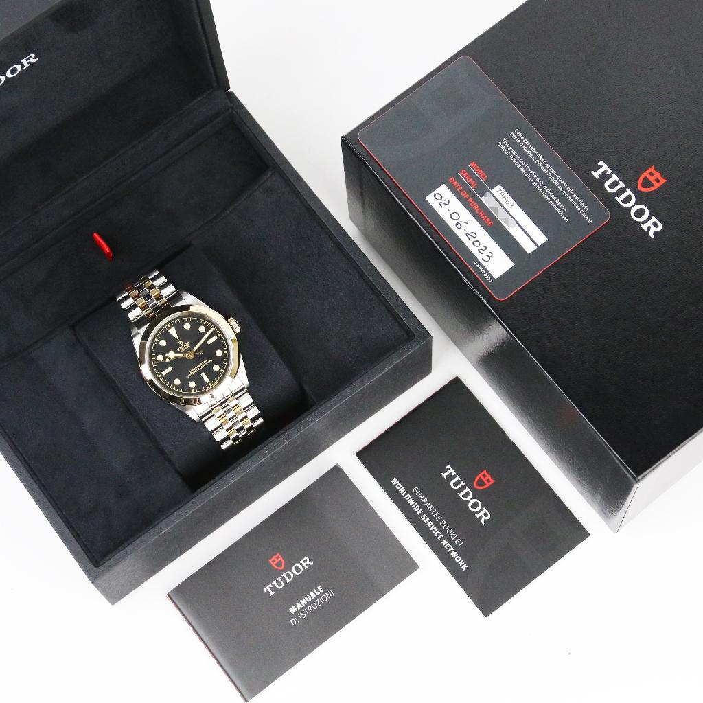 Tudor Black Bay One S&G 39 (Zeer goed/ 2023), Overige merken, Staal, Staal, Polshorloge
