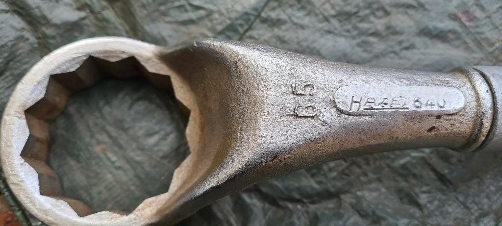 HAZET RINGSLEUTEL 65 m/m, Ophalen, Gebruikt