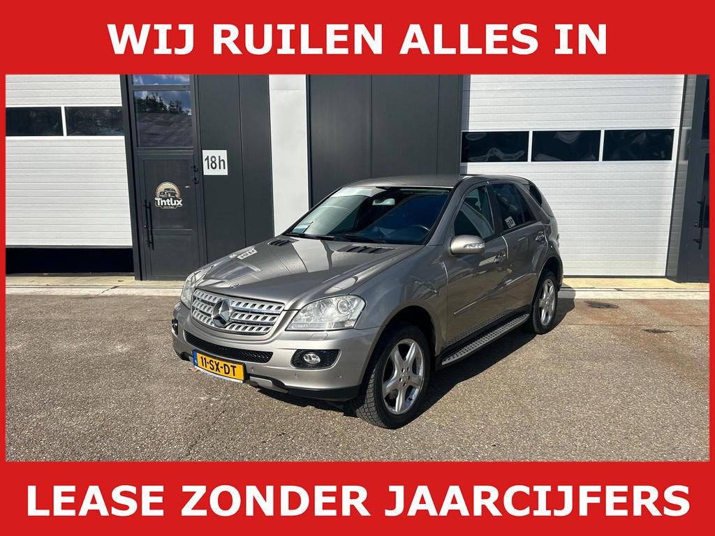 Mercedes-Benz M-klasse 500 v8 yougtimer306pk, Auto's, Automaat, Gebruikt, Leder en Stof, Origineel Nederlands