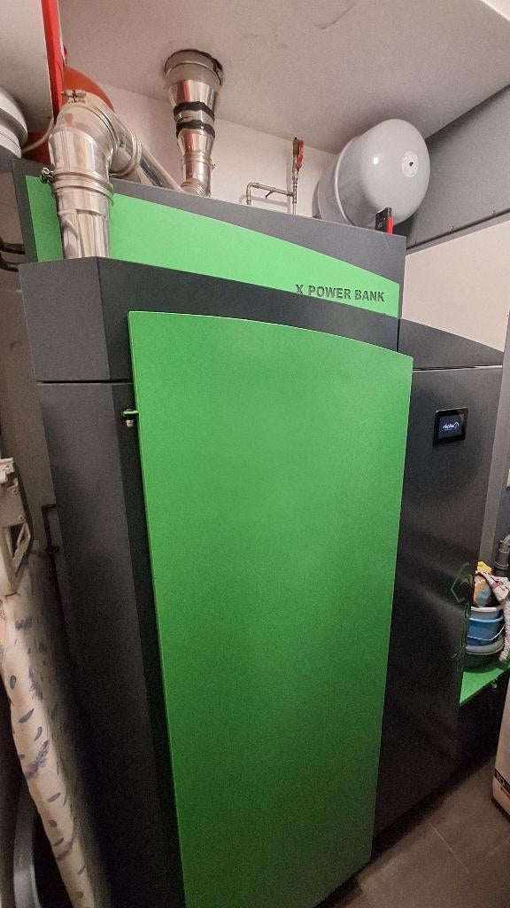 Pelletketel Dielle X Powerbank, Huis en Inrichting, Kachels, Ophalen, Overige brandstoffen, Zo goed als nieuw, Pelletkachel