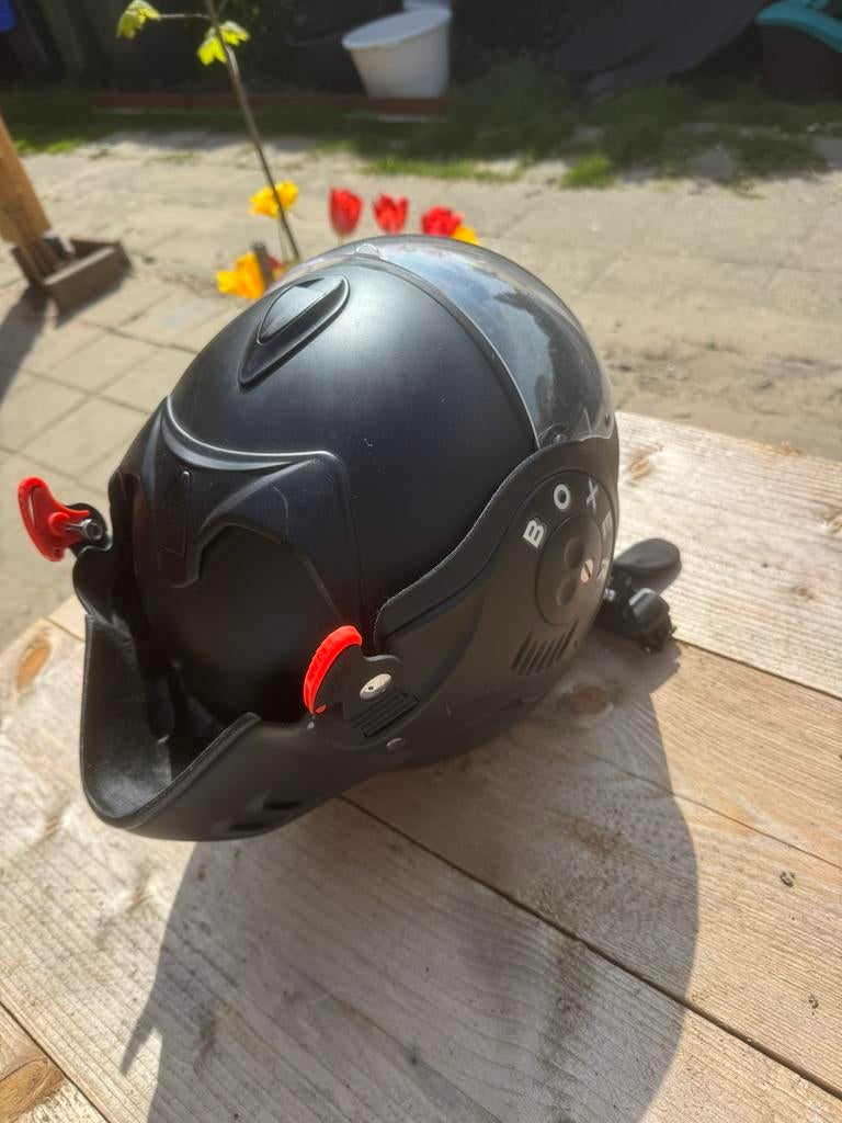 Roof boxer helm v8 maat M, Fietsen en Brommers, Brommerhelmen, Ophalen of Verzenden, Zo goed als nieuw