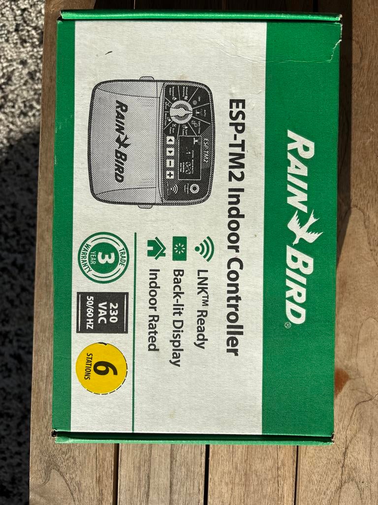 Rainbird beregeningscomputer 4 zones, Ophalen of Verzenden, Zo goed als nieuw, Bestuurbaar via app