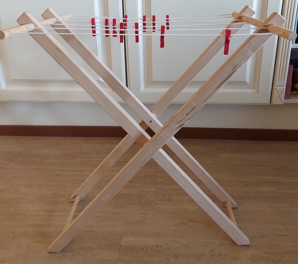 Mini wasrek excl.wasknijpers!, Ophalen of Verzenden, Zo goed als nieuw, Wasrek