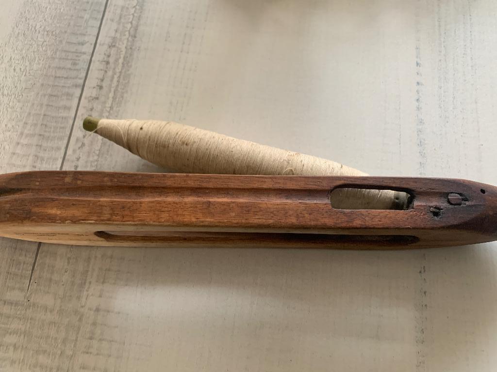 Antieke schietspoel voor weefgetouw, Antiek en Kunst, Ophalen of Verzenden