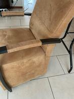 4 eetkamerstoelen met wieltjes en lendensteun, Huis en Inrichting, Stoelen, Ophalen, Gebruikt, Overige kleuren, Vier