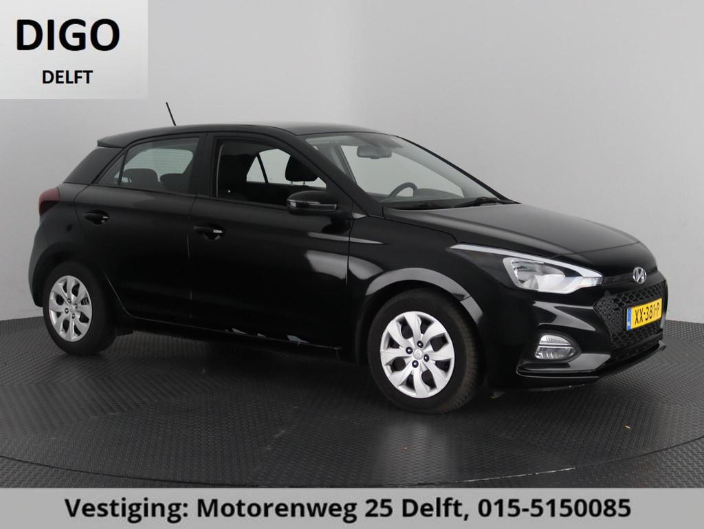 Hyundai i20 1.0 T-GDI AUTOMAAT NAVIGATIE *AANBIEDING VAN 201, Auto's, Hyundai, Euro 6, Zwart, Origineel Nederlands, Bedrijf