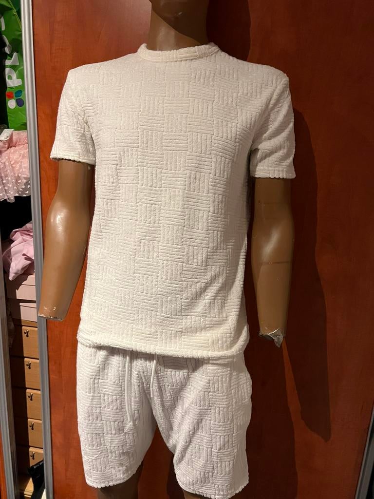 SMOG set maat M origineel ZGAN, G, Maat 48/50 (M), Wit, Zo goed als nieuw