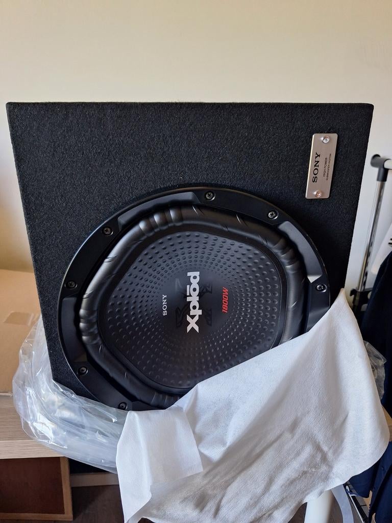 Nieuwe Sony Xplod Subwoofer 420W RMS 4 Ohm, Ophalen, Nieuw