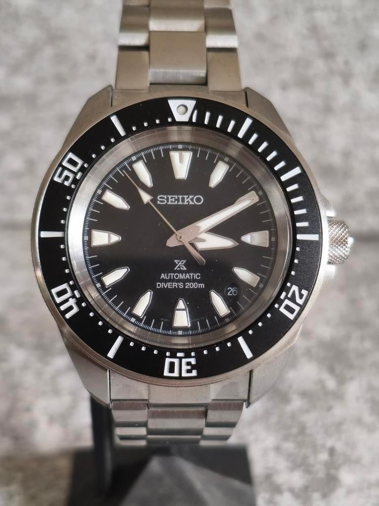 Seiko Prospex King Samurai SRPF03K1 Heren Horloge, Staal, Polshorloge, Ophalen of Verzenden, Zo goed als nieuw