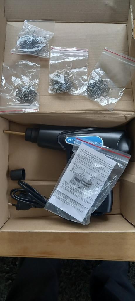 Plastic lasapparaat met div klemmen, Ophalen of Verzenden, Nieuw, Elektroden