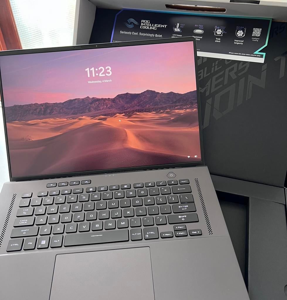 ASUS Zephyrus G16 RTX 4060, Core i7, 32 GB RAM + Garantie, Computers en Software, Windows Laptops, Ophalen, Met videokaart, Zo goed als nieuw