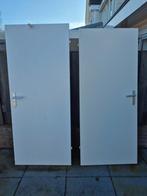 2 opdekdeuren GRATIS, 1x wc deur met slot, 1x normale deur, Doe-het-zelf en Verbouw, Deuren en Horren, Ophalen, Binnendeur, 200 tot 215 cm