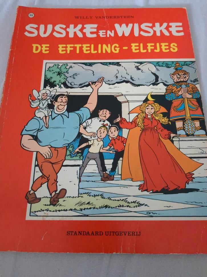 Suske en Wiske: De Efteling-elfjes (1978), Boeken, Stripboeken, Gelezen, Eén stripboek, Ophalen of Verzenden