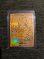 Mega Dragonite EX 295/217 - Full Art Gold Pokémon Kaart, Ophalen of Verzenden, Zo goed als nieuw, Losse kaart, Foil
