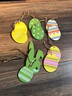 Houten paashangers | paaseieren & paashaas, Ophalen of Verzenden, Zo goed als nieuw