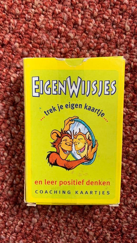 Eigenwijsjes coaching kaartjes Leer positief denken, Ophalen of Verzenden, Zo goed als nieuw