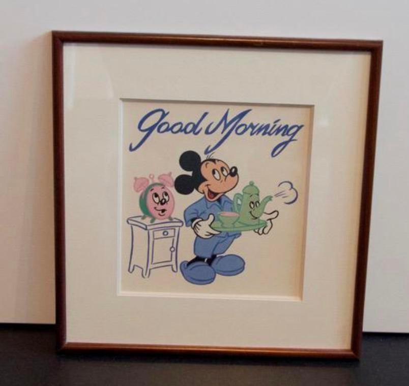 Prent Mickey Mouse, Ophalen of Verzenden