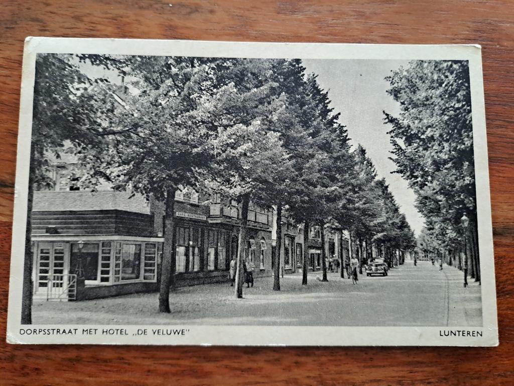 Lunteren, hotel de Veluwe, Ophalen of Verzenden, 1940 tot 1960, Gelderland
