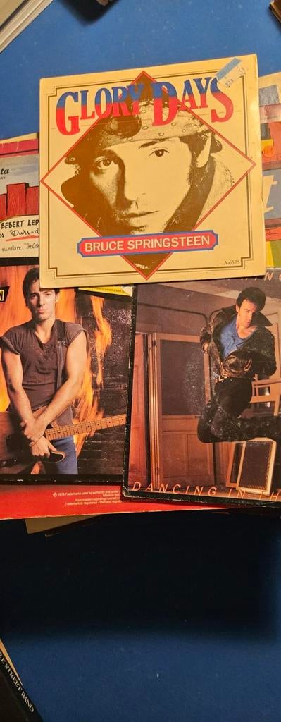 Bruce Springsteen Vinyl Collectie - Glory Days, Live, Gebruikt, 7 inch, 1980 - 1989, Ophalen of Verzenden