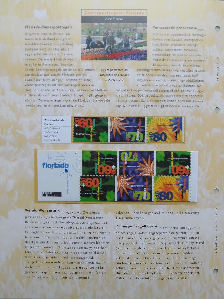 Geïllustreerd Verzamelen 1992 – Complete set, Postzegels en Munten, Postzegels | Toebehoren, Ophalen of Verzenden, Verzamelalbum
