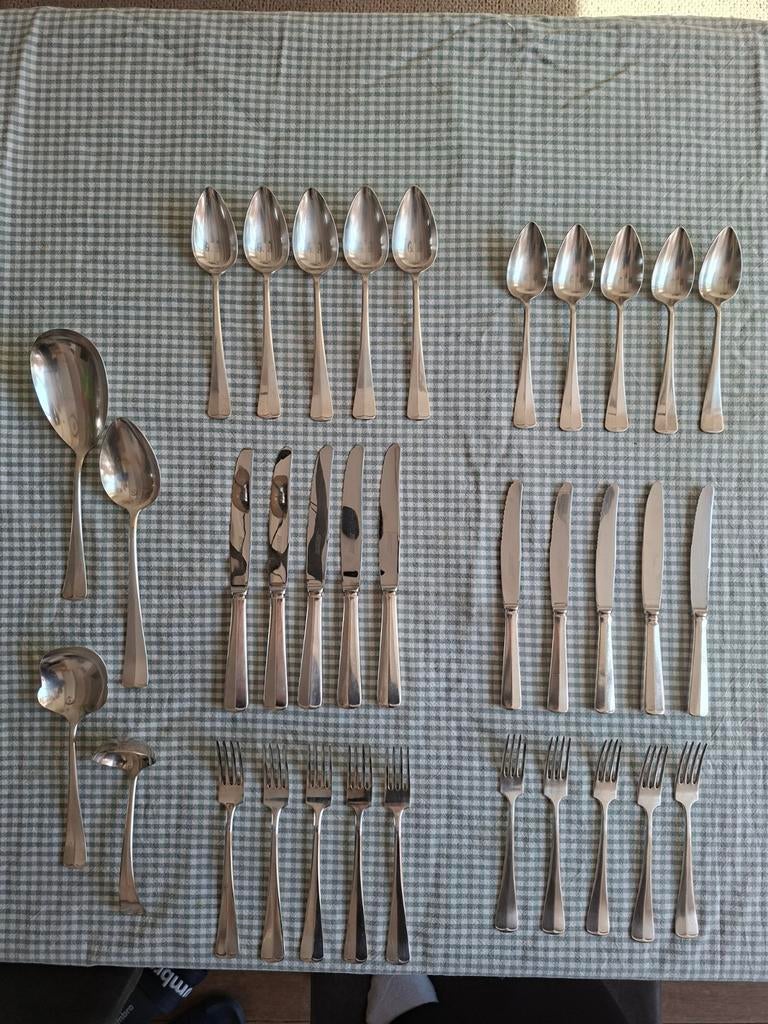 Verzilverd bestek GERO 100, Ophalen of Verzenden