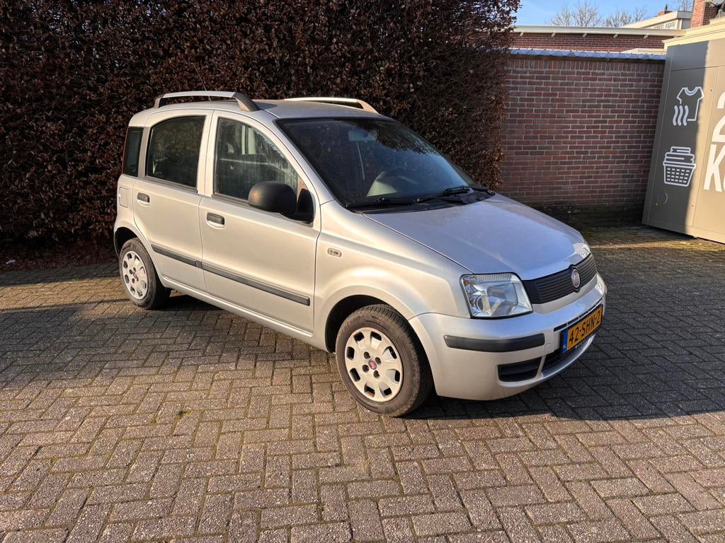Fiat Panda 1.2 2011 Grijs airco, Auto's, Fiat, Stof, 1242 cc, Origineel Nederlands, Bedrijf
