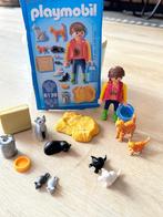Playmobil 6139 Katten met boerin en accessoires, Ophalen of Verzenden, Zo goed als nieuw, Jongen of Meisje