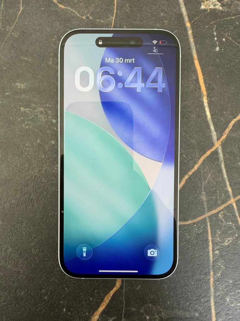 iPhone 15 128GB sky blue, Ophalen, 128 GB, IPhone 15, Blauw