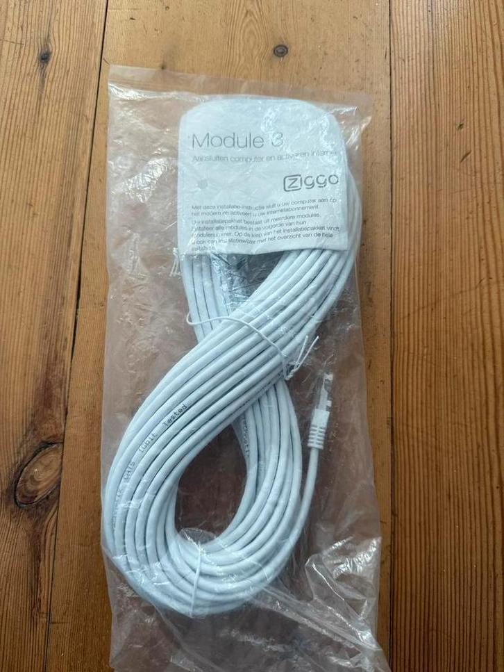 CAT5 internetkabel (Ziggo), Ophalen of Verzenden, Nieuw