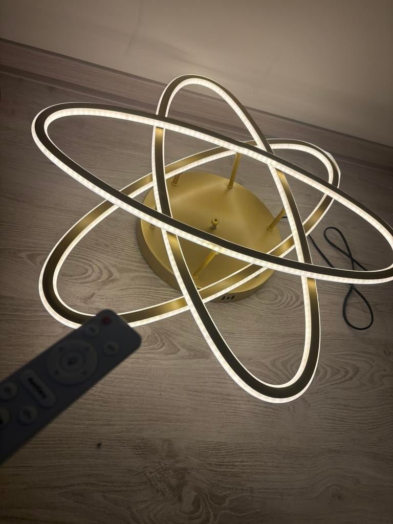 Xl plafondlamp goud 3 kleur dimbaar modern lamp eric kuster, Ophalen of Verzenden, Nieuw, Overige materialen, Eric kuster