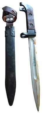 een koude oorlog ak47 bayonet in gebruikte staat, Verzamelen, Ophalen of Verzenden, Landmacht, Nederland