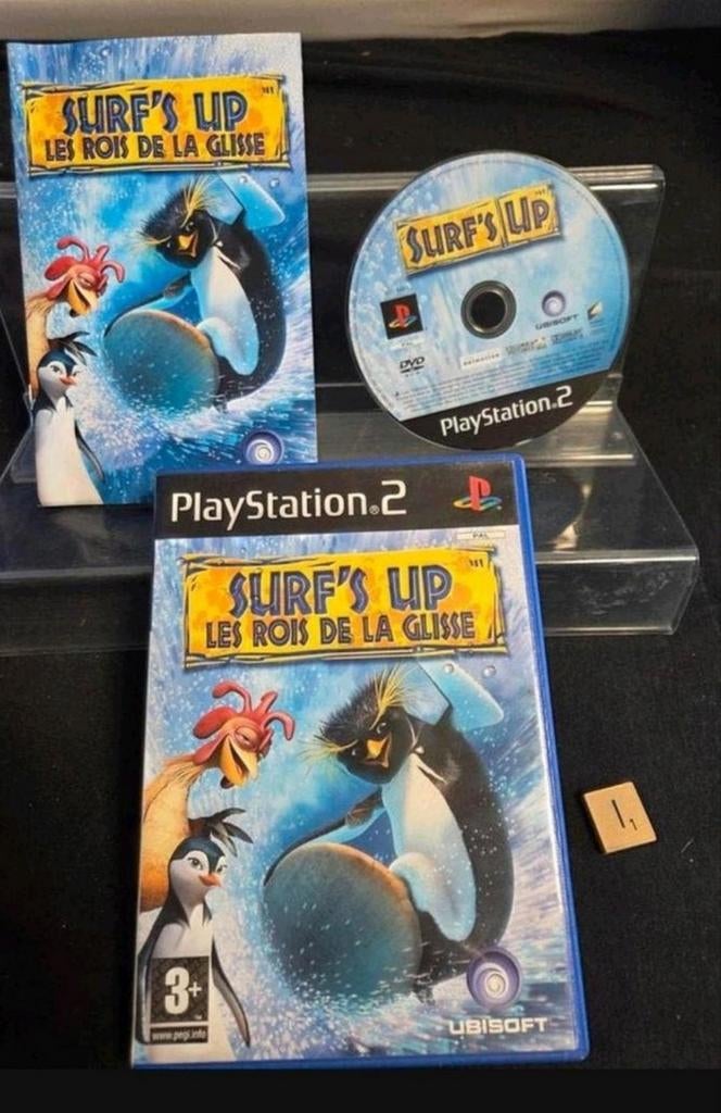Surf's Up PlayStation 2 (PS2) - Compleet met boekje, Gebruikt, Ubisoft Entertainment S.A., 2 Cité de l'Innovation, 93696 Pantin Cedex, France