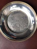 Verzilverd bakje, met afbeelding  .DWICKER, Ophalen of Verzenden