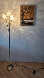 Dimbare Halogeenlamp met 6 lampen, Ophalen, Zo goed als nieuw, Metaal, Modern