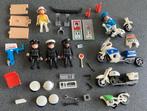 2 zakken met Playmobil onderdelen politie sheriff motors etc, Ophalen of Verzenden, Zo goed als nieuw, Los playmobil