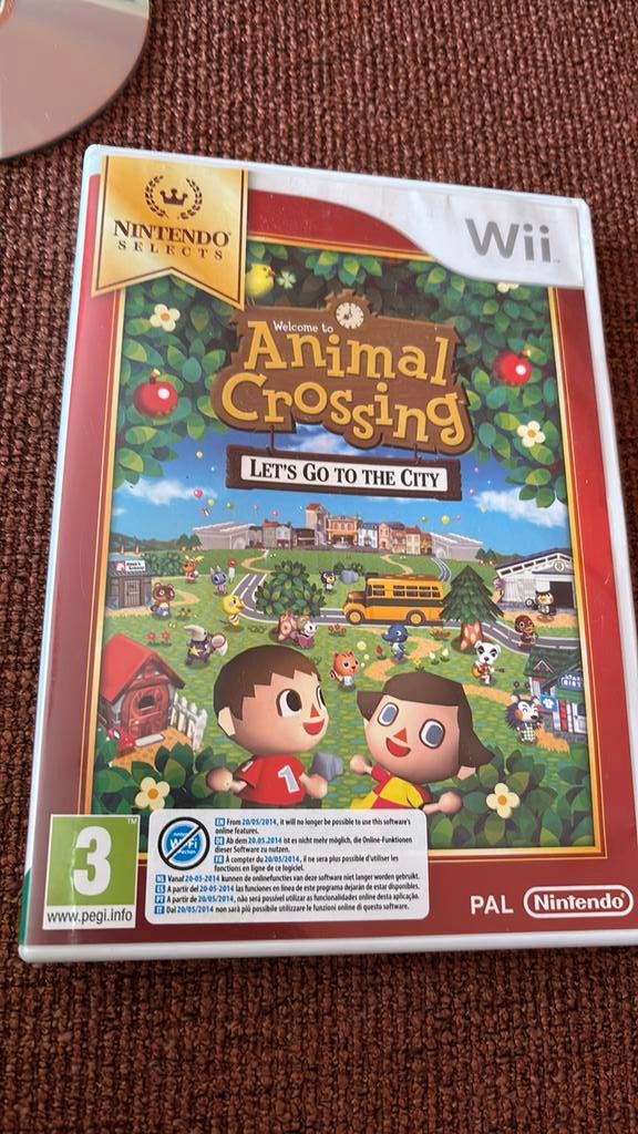Nintendo Wii Animal Crossing, Spelcomputers en Games, 1 speler, Zo goed als nieuw, Vanaf 3 jaar, Ophalen